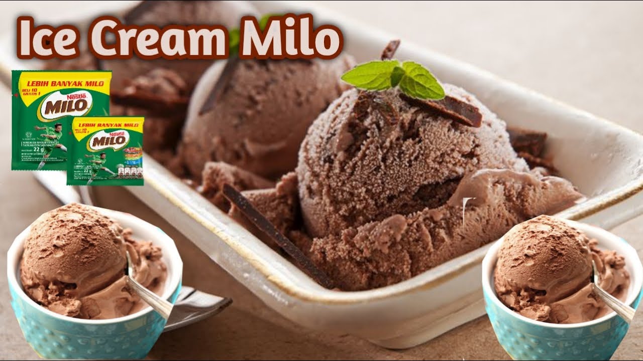 Cara Mengolah Coklat Milo Jadi Topping Es Krim